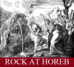 Rock at Horeb