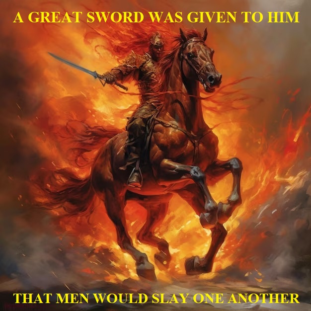 Red horse of Revelation 6