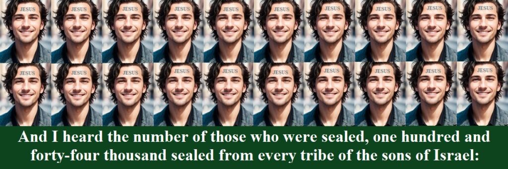 144,000 Sealed Jewish men