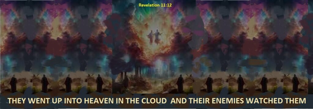 Two witnesses ascending