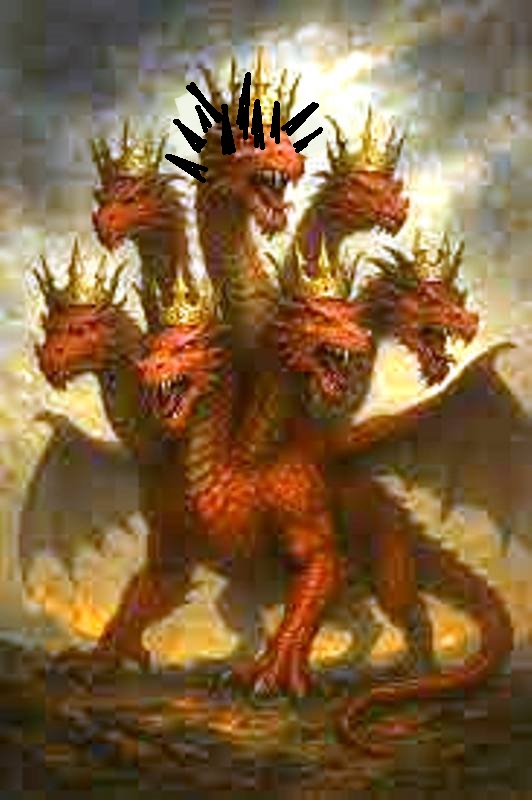 Red Dragon Revelation 12:3
