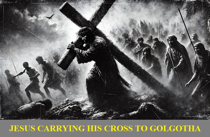 Jesus carrying His Cross to Golgotha