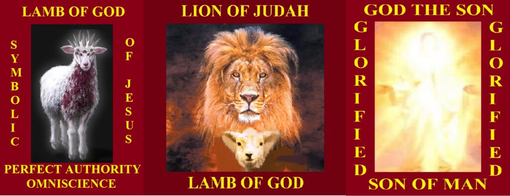Lamb of God. Lion of Judah. God the Son.
