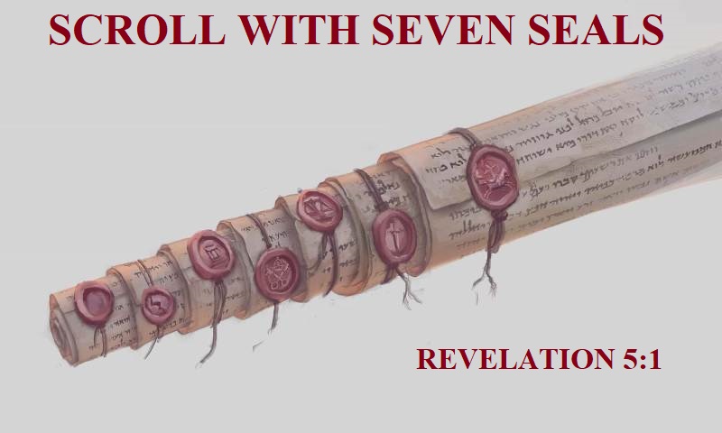 Scroll with seven seals