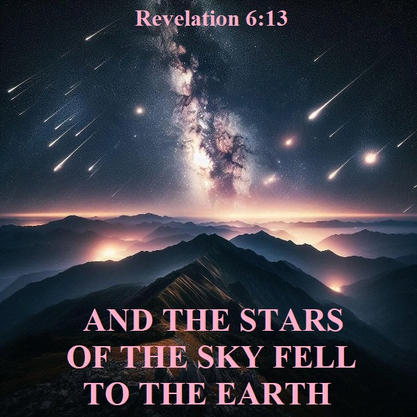 Falling stars from the sky