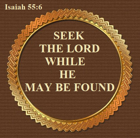 Seek the Lord
