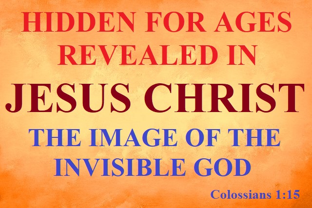 Mystery of God is Jesus Christ